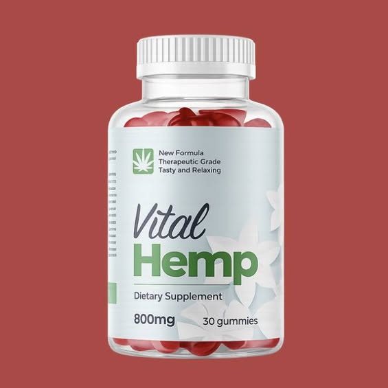 Vital Hemp Gummies: Natural Stress Relief in a Delicious Chewable